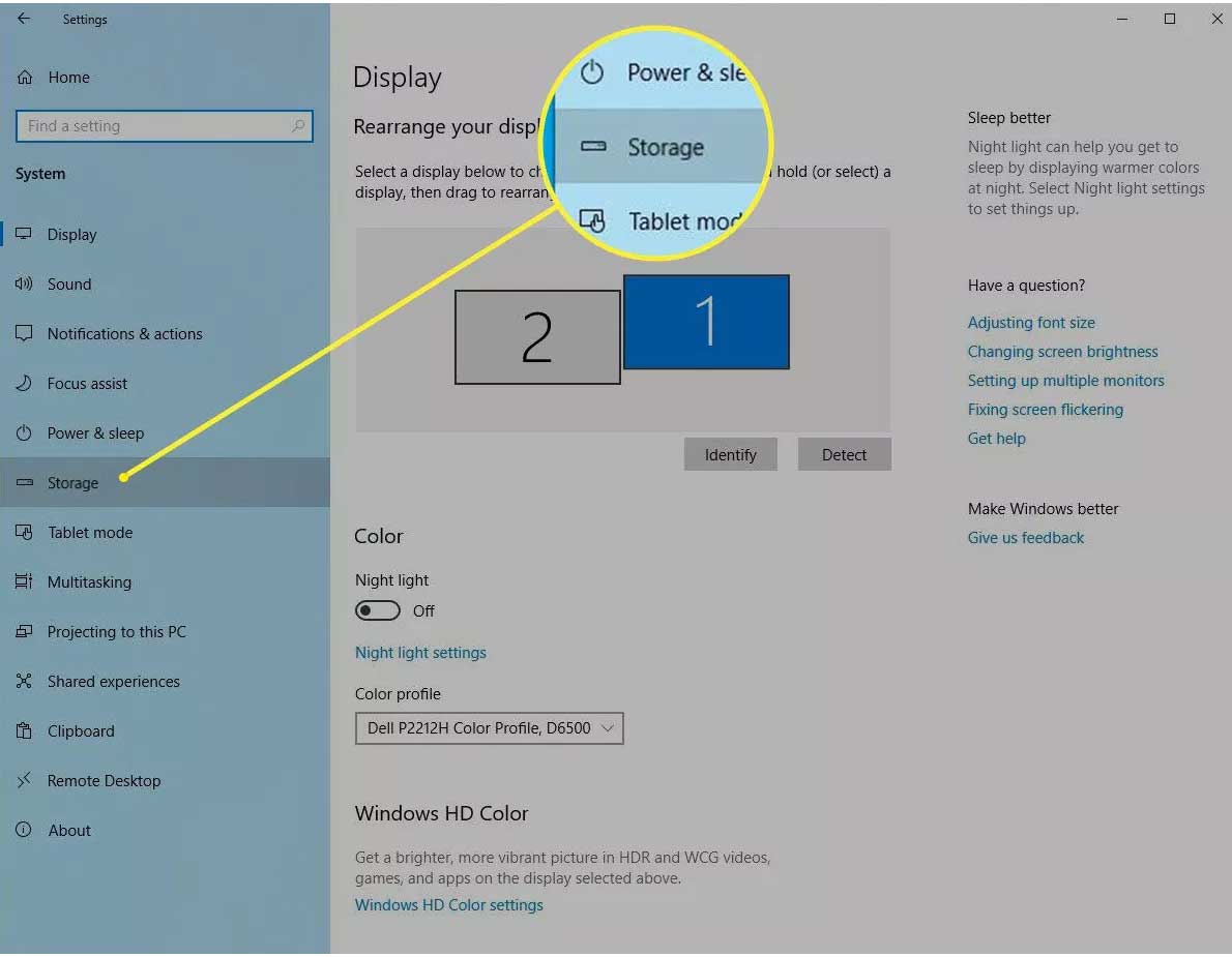 How to change the drive when downloading