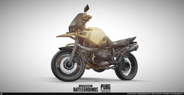 Xe Motorcycle trong PUBG Mobile