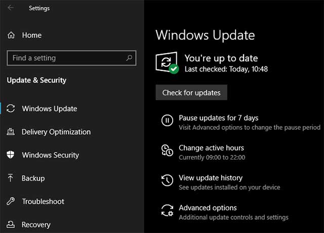 Cập nhật Windows 10 lên phiên bản mới nhất