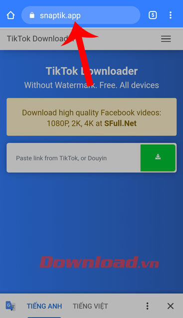 Hướng dẫn tải video TikTok không có logo - Download.vn