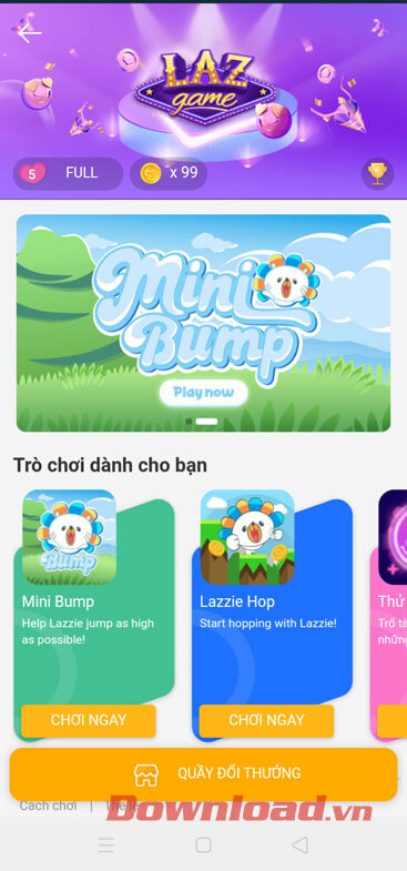 Chơi mini game