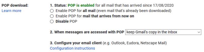 ngay tao gmail pop Hướng dẫn xem ngày tạo gmail