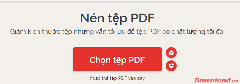Chọn tệp PDF