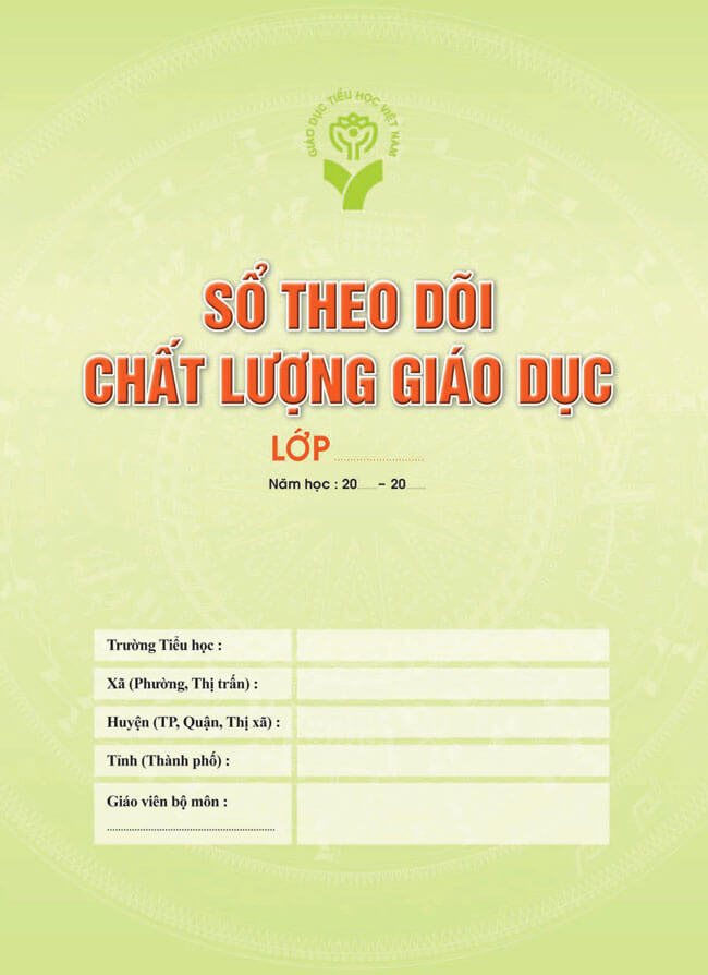 Sổ theo dõi chất lượng giáo dục tiểu học là một công cụ hữu ích giúp phụ huynh và giáo viên theo dõi quá trình học tập của học sinh một cách dễ dàng và nhanh chóng. Tuyệt vời hơn nữa, bạn có thể tải về từ Download.vn một cách dễ dàng và miễn phí. Chúng tôi cam kết cung cấp cho bạn sổ theo dõi tốt nhất để giúp con bạn phát triển tối đa trong quá trình học tập.