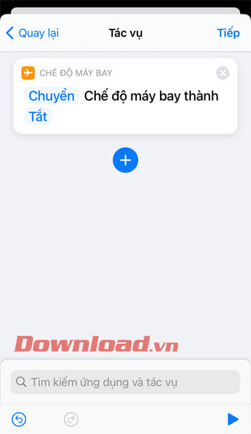 Chế độ máy bay đã Tắt