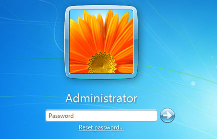 Lấy lại mật khẩu Windows 7