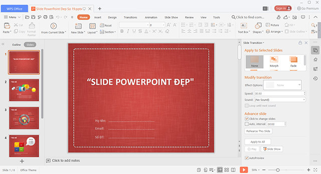 Slide đẹp cho PowerPoint