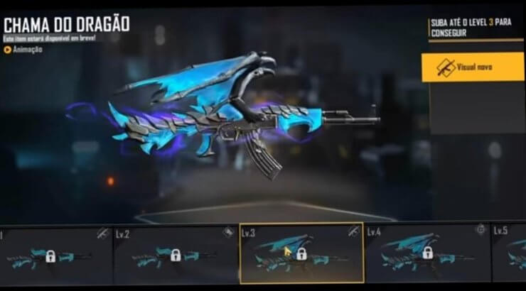 Blue Flame Dragon AK47 Evolution sẽ mang lại cho bạn cảm giác rực rỡ như ngọn lửa xanh. Với một phong cách tuyệt vời, hình ảnh bạn thấy sẽ khiến bạn thích thú với sức mạnh và đẳng cấp của khẩu AK