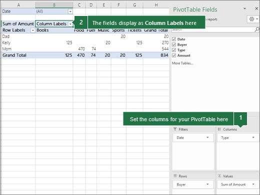 Cột Excel