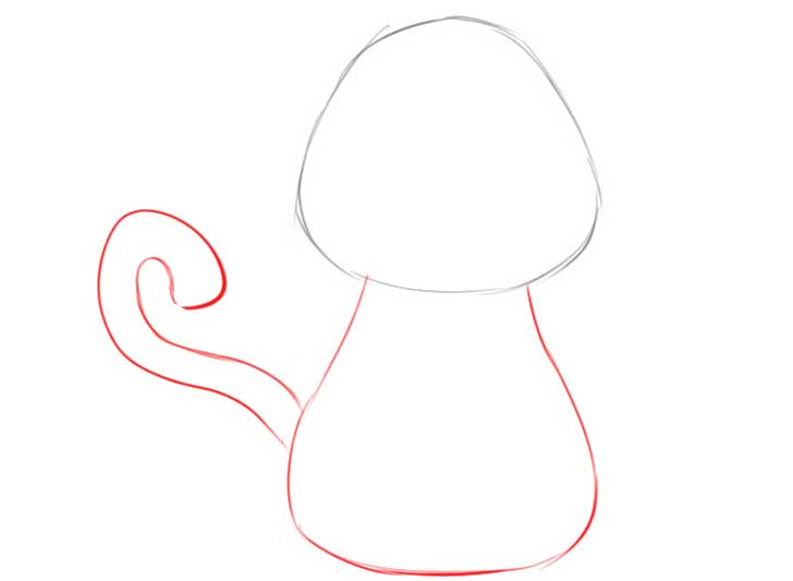 Vẽ đuôi mèo anime
