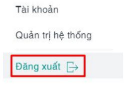 Đăng xuất