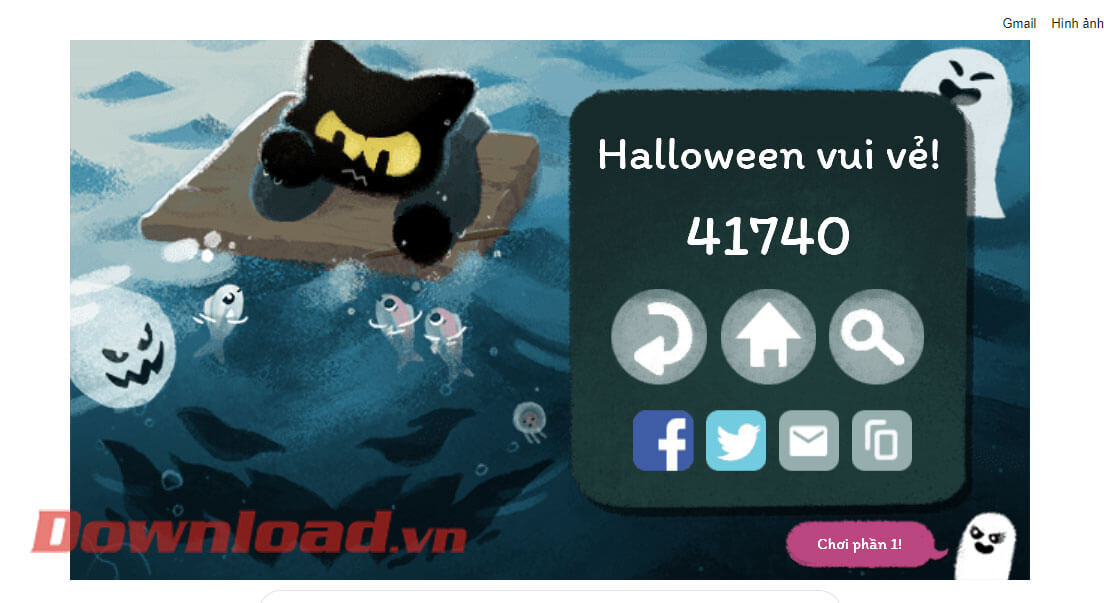 Chơi Game Halloween Trực Tiếp Trên Google - Download.Vn