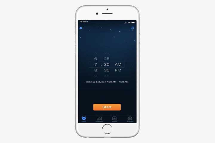 App báo thức Sleep Cycle