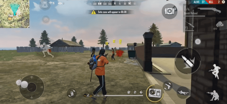 Mẹo phòng thủ để nhanh có Booyah trong Free Fire