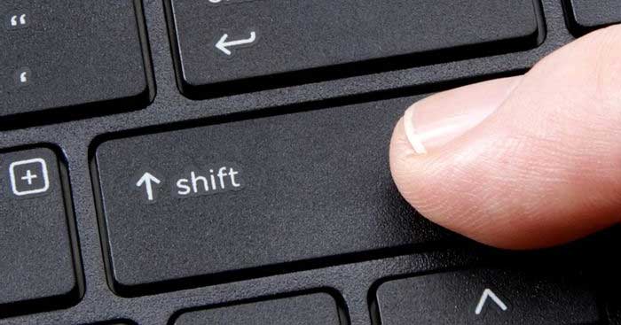 Cách tắt Sticky Keys