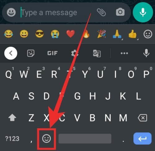 Ứng dụng bàn phím emoji của Gboard