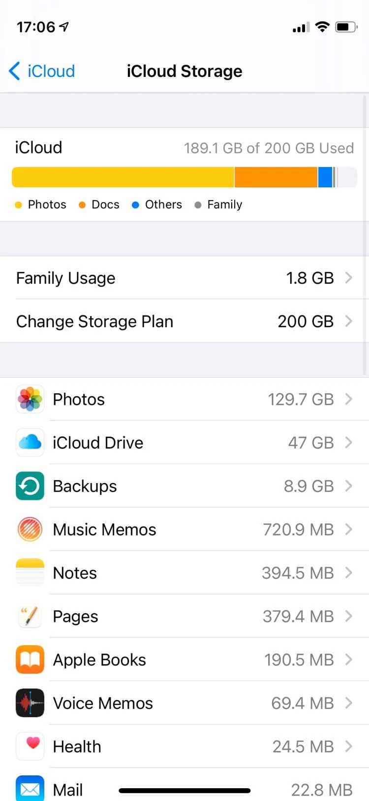 Cách nâng cấp iCloud trên iPhone