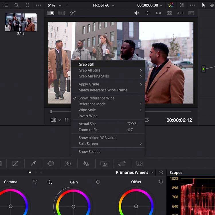 Hoàn thiện chỉnh màu trong Davinci Resolve