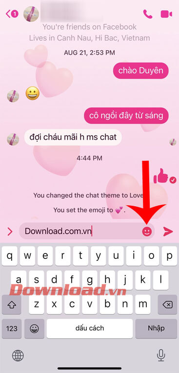 Chủ đề tình yêu trên messenger sẽ khiến tâm hồn của bạn được ngập tràn trong tình yêu. Với những hình ảnh đầy ý nghĩa và cảm xúc, bạn có thể thể hiện tình cảm với đối tác của mình một cách tinh tế và đặc biệt hơn bao giờ hết.