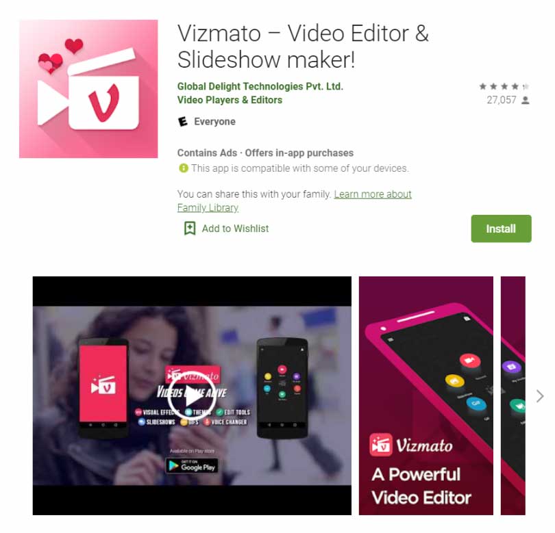 Vizmato giúp bạn chỉnh sửa video TikTok dễ dàng
