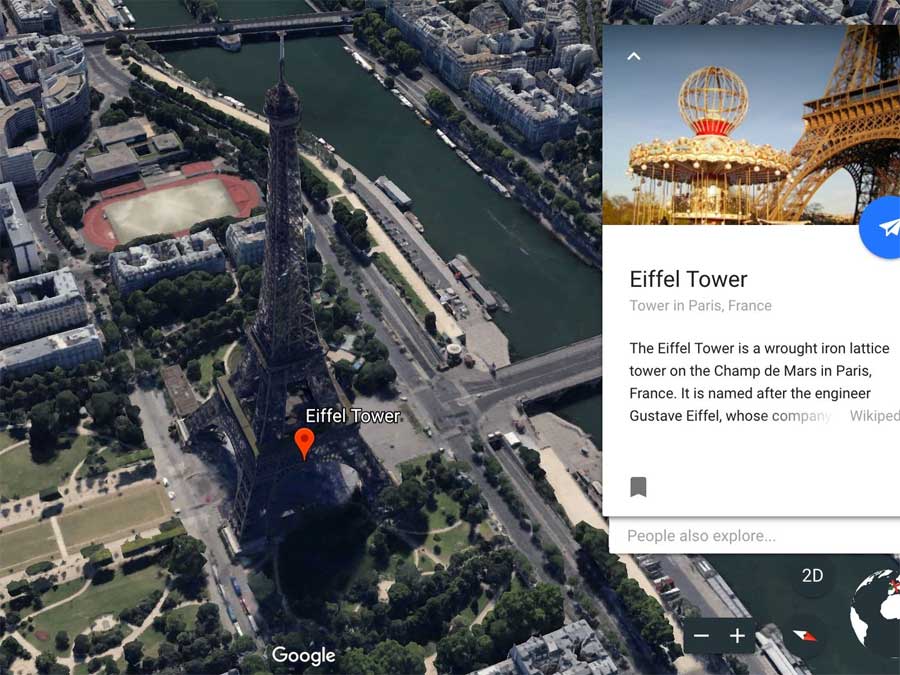 Cách xem ảnh vệ tinh ngôi nhà của bạn trên Google Earth - KTHN