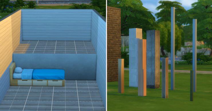 Lắp đặt giường trong The Sims 4