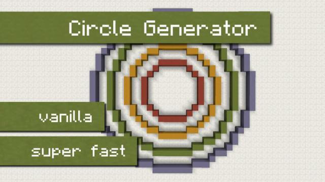 Minecraft Circle Generator là công cụ chỉ cho bạn nơi cần đặt khối để tạo vòng tròn