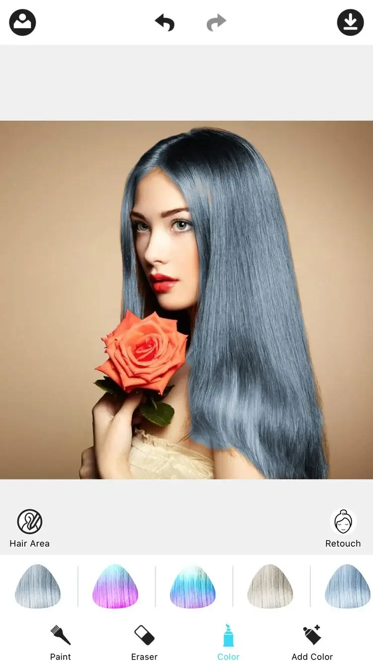 TOP app thay đổi màu tóc đẹp nhất trên mobile  Downloadvn