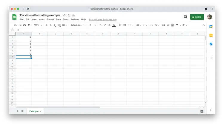 Cách sử dụng định dạng có điều kiện trong Google Sheets