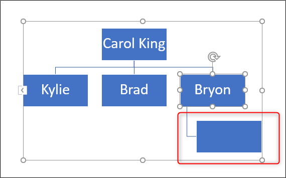 Thêm các nhánh quan hệ liên quan trong PowerPoint