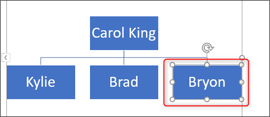 Nhập tên vào box trong PowerPoint