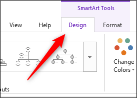 Chọn Design trong PowerPoint