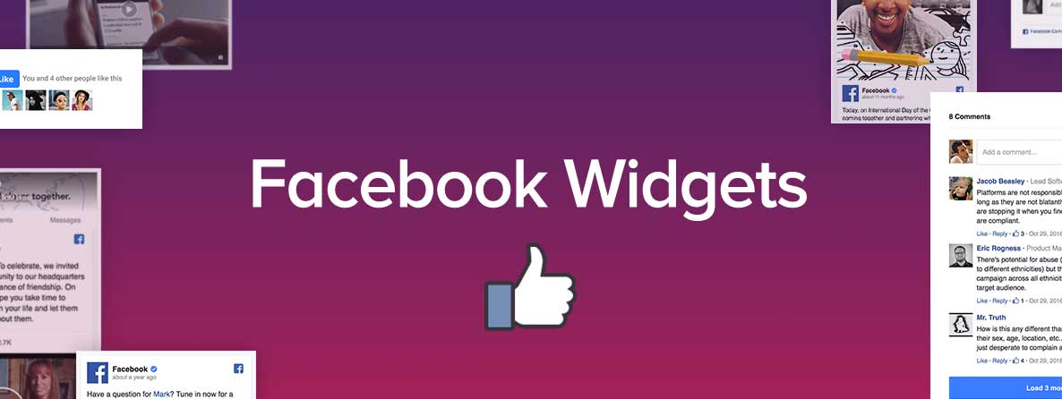 Cách thêm các widget & nút Facebook vào website