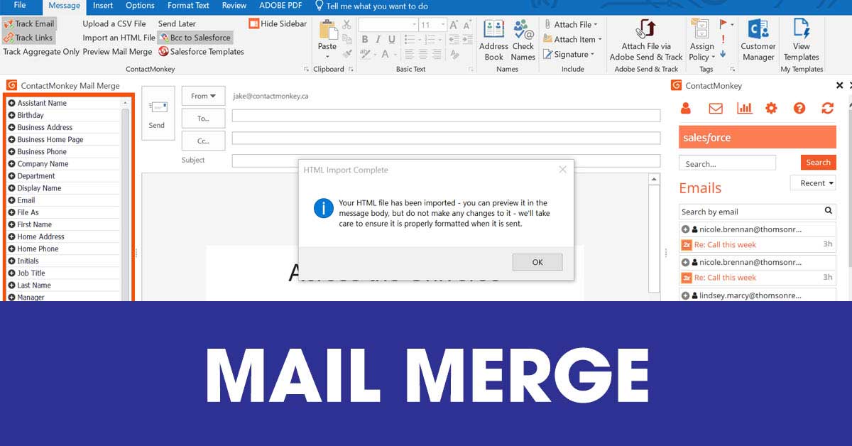 Cách dùng Mail Merge trong Word