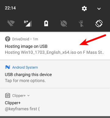 QUá trình host image trên USB