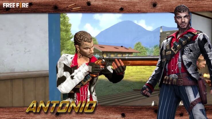 Antonio trong Free Fire