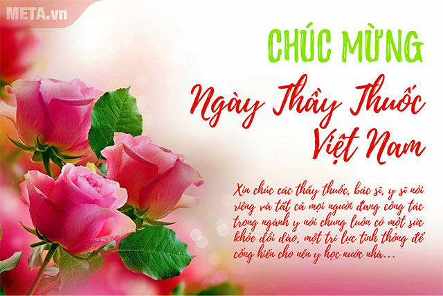 Hình ảnh chúc mừng ngày thầy thuốc Việt Nam 2722020 hay ý nghĩa nhất   Chúc mừng Hình ảnh Thiệp