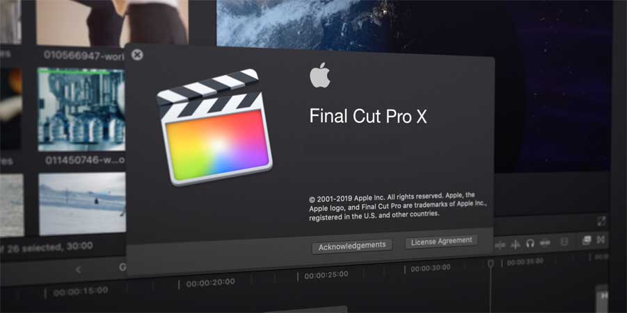 Phím tắt Final cut