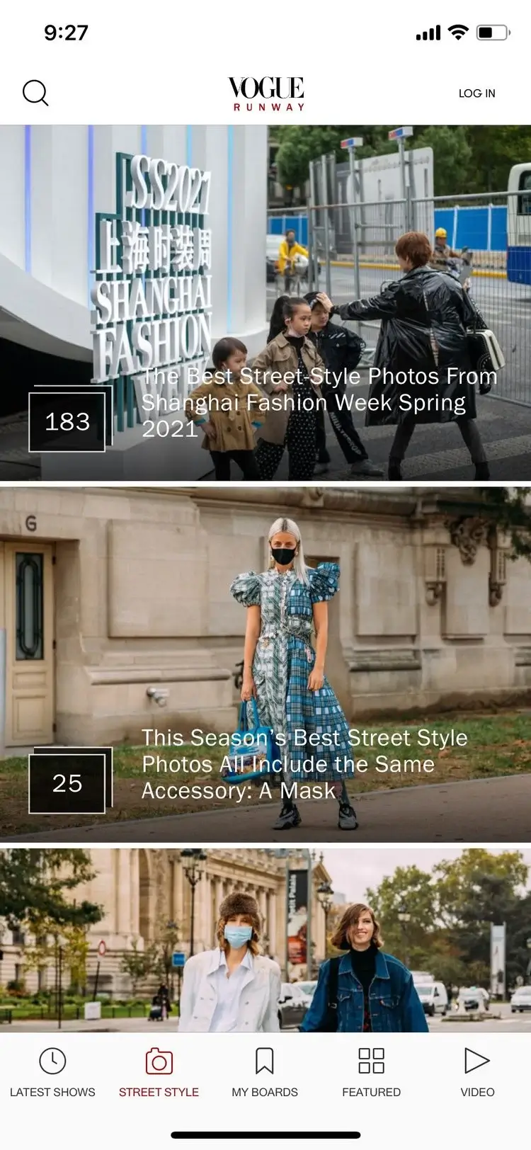 App Vogue Runway