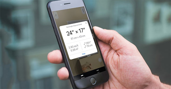 Hướng dẫn sử dụng công cụ đo khoảng cách trên iPhone