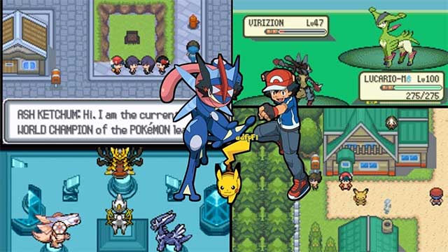 Pokemon Light Platinum được xây dựng dựa trên Pokemon Ruby