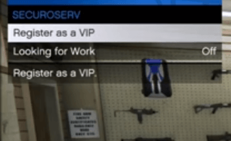 Đăng ký VIP trong GTA 5