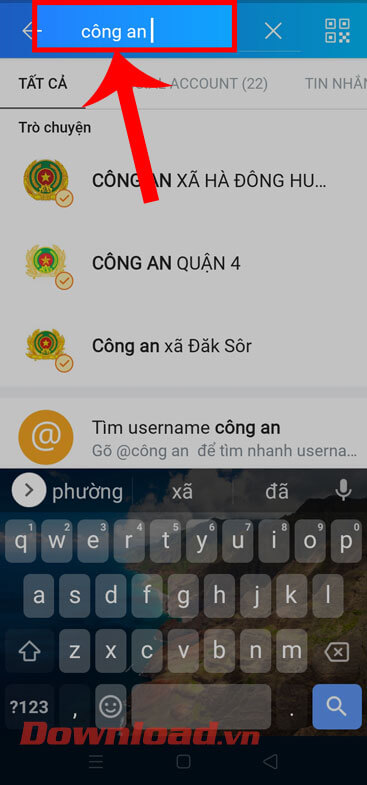 Nhập tên cơ quan công an 