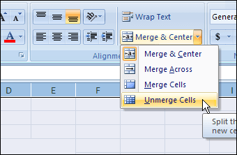 Học Excel – Bài 9: Cách gộp và bỏ gộp ô trong Excel