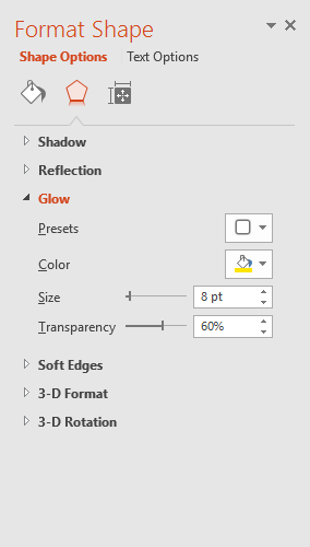 Thay đổi Shape trong PowerPoint