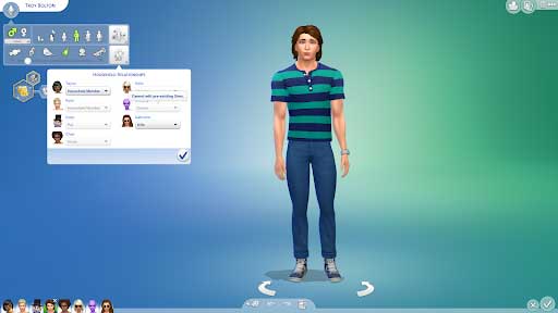 Thay đổi nhân vật trong game The Sims 4