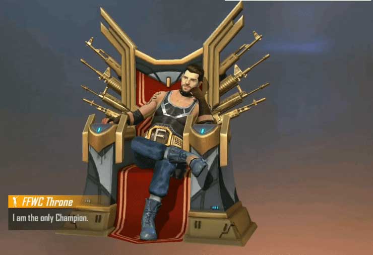 FFWC Throne trong Free Fire