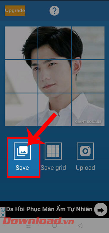 Nhấn vào nút Save