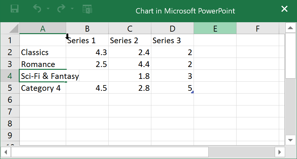 Nhập dữ liệu vào bảng tính Excel