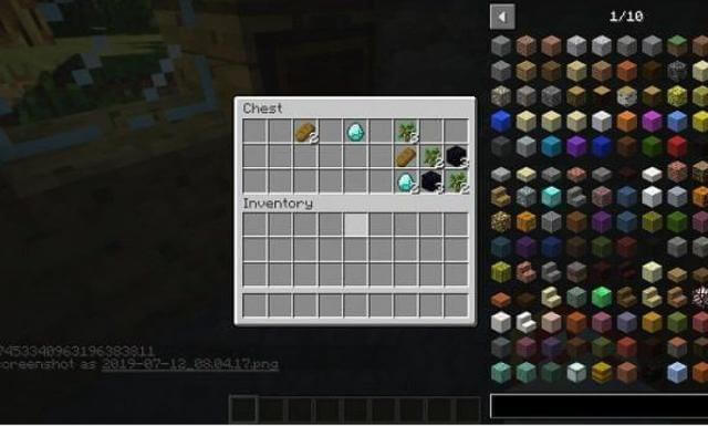You can find many materials in the chest near the village